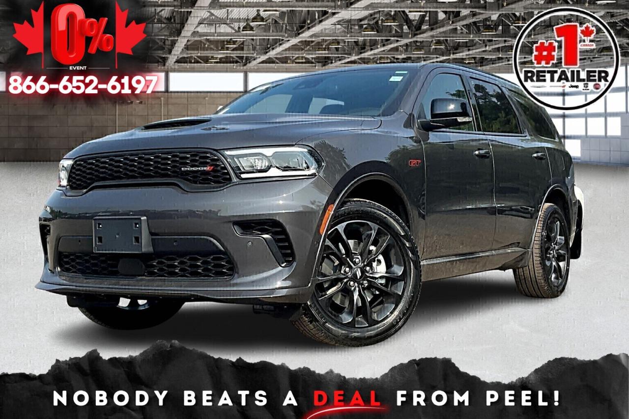 New 2025 Dodge Durango GT PLUS AWD | Leather | Sunroof | Blacktop Redline for sale in Mississauga, ON