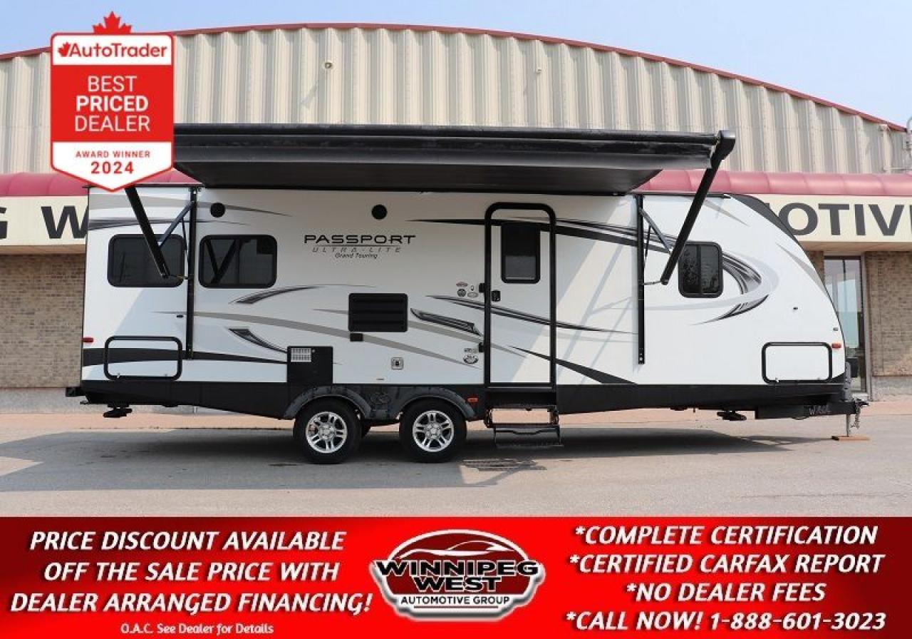 Used 2019 Keystone RV Passport Ultra Lite Grand Touring 2520RL 30FT REAR LOUNGE, HIGH END, LIGHT & CLEAN! for sale in Headingley, MB
