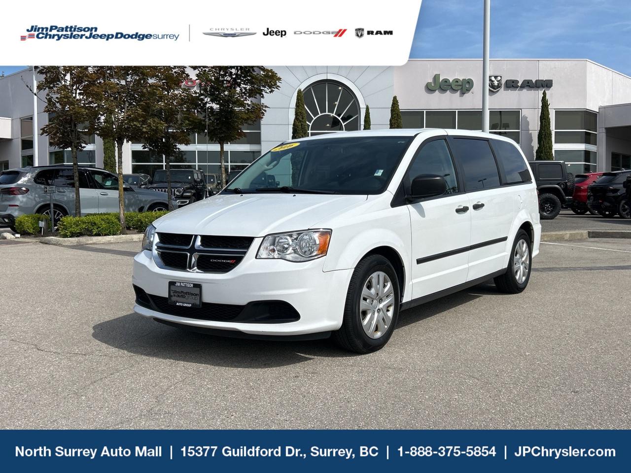Used 2016 Dodge Grand Caravan 4dr Wgn Canada Value Package for sale in Surrey, BC