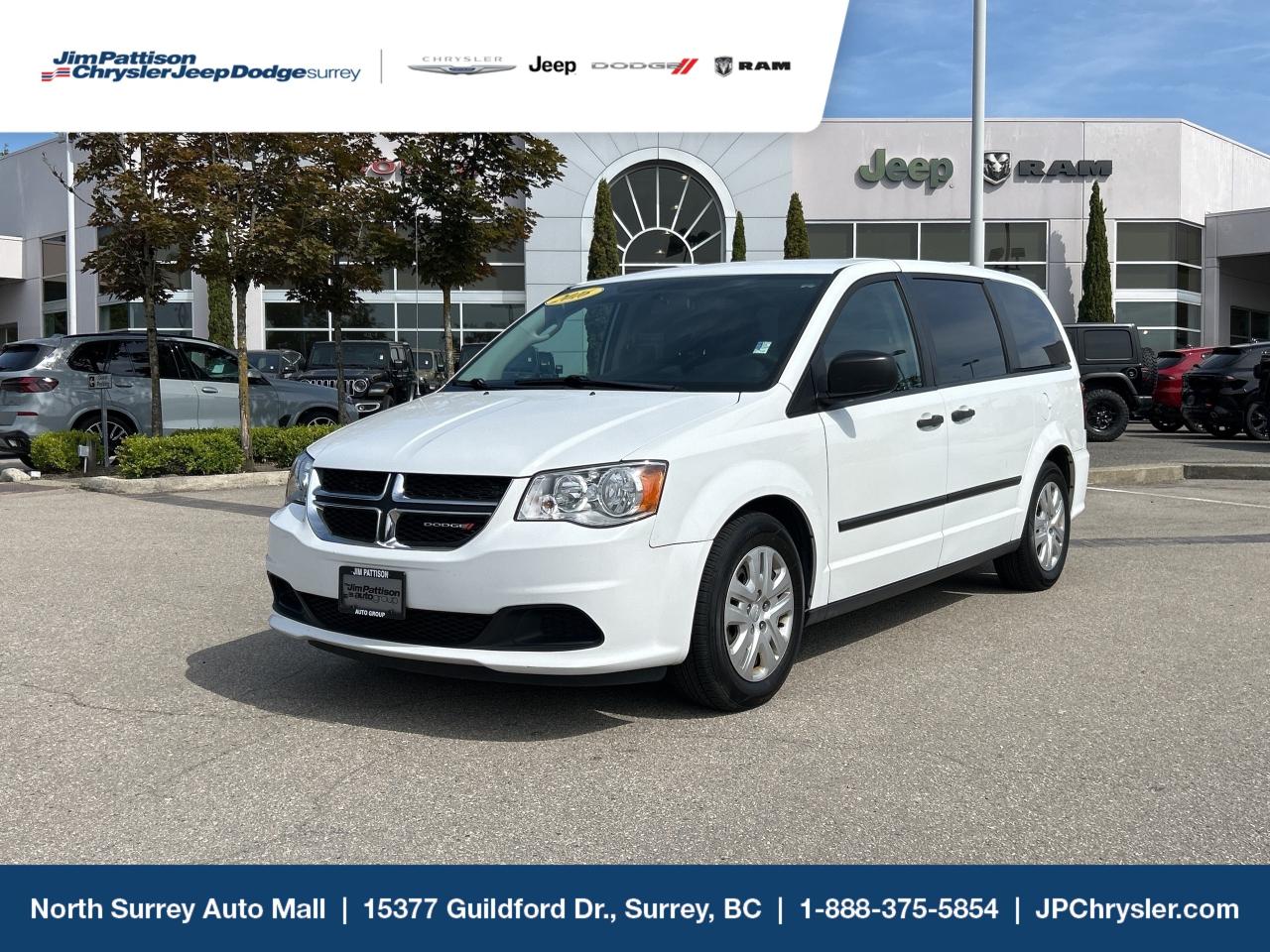 Used 2016 Dodge Grand Caravan CVP I 7 SEATER I ONE OWNER I FULLY INSPECTED for sale in Surrey, BC