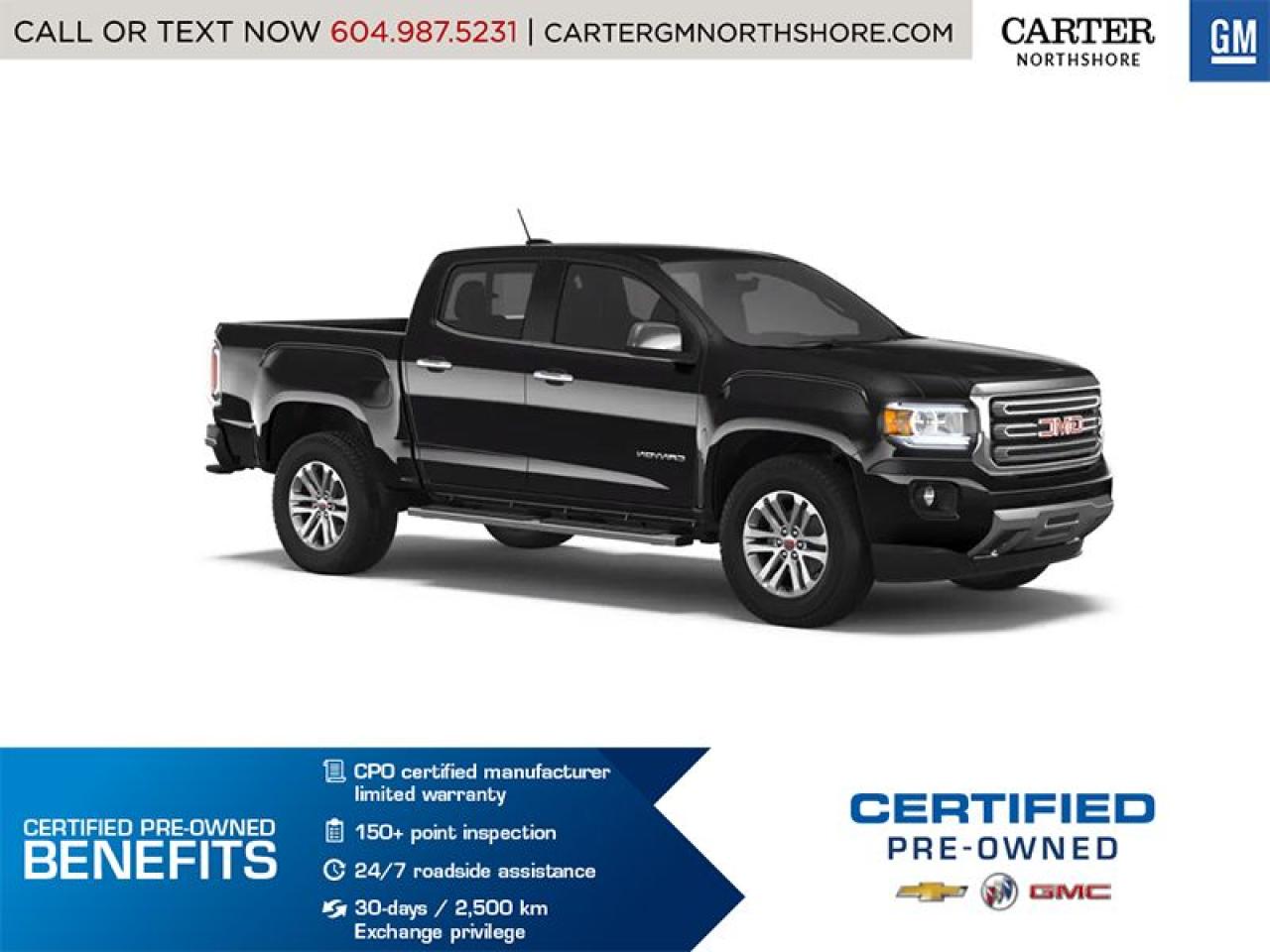Used 2018 GMC Canyon ALL TERRAIN 4WD | Alum Wheels/Bose Spkrs/Cruise for sale in North Vancouver, BC