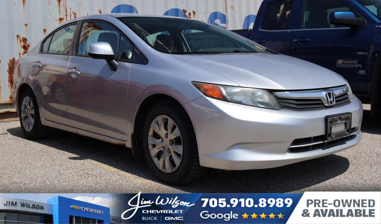 Used 2012 Honda Civic LX for sale in Orillia, ON