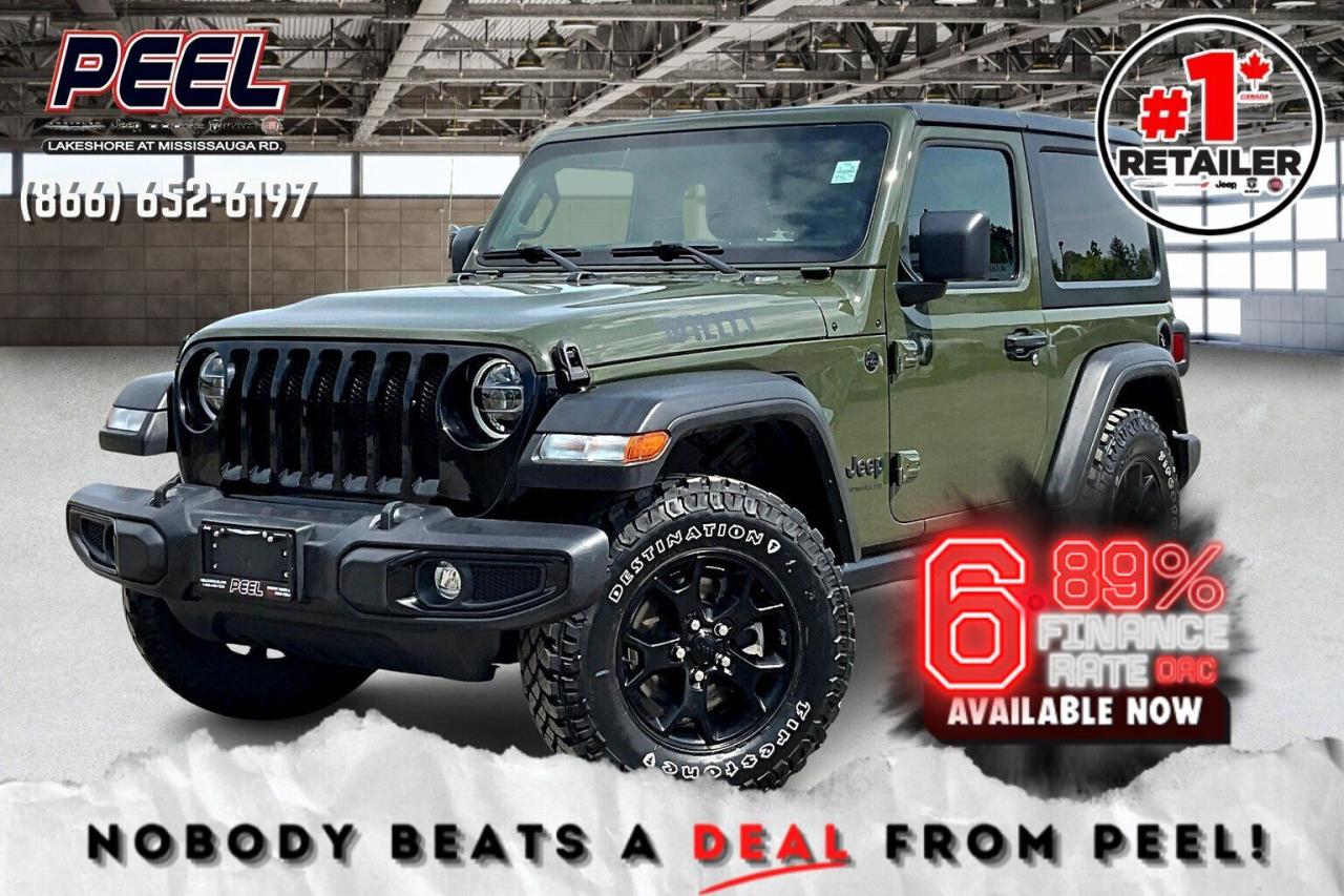Used 2022 Jeep Wrangler Willys2Dr | 6SpdManual | Alpine | ColdWeather |4X4 for sale in Mississauga, ON