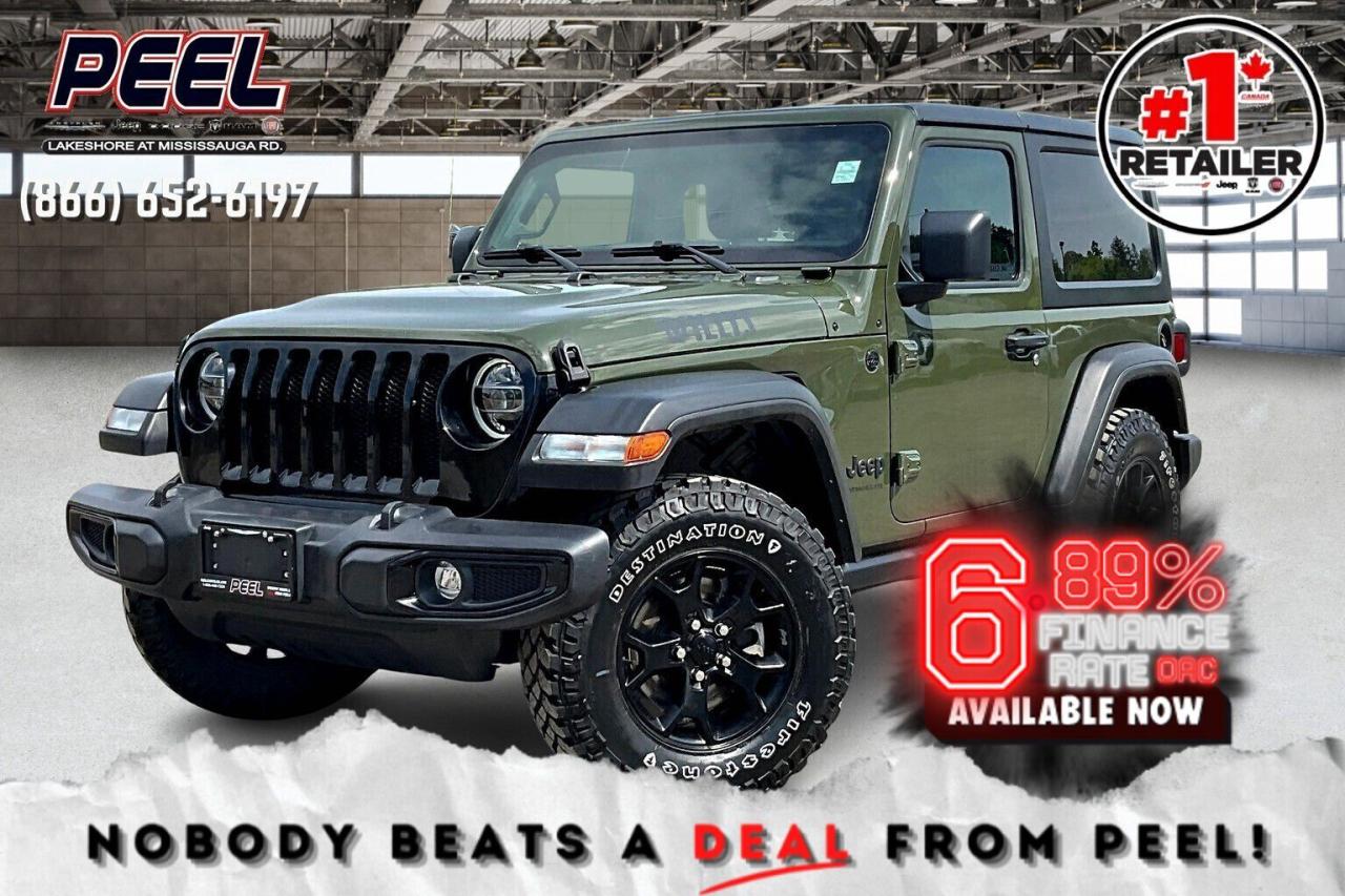 Used 2022 Jeep Wrangler Willys2Dr | 6SpdManual | Alpine | ColdWeather |4X4 for sale in Mississauga, ON