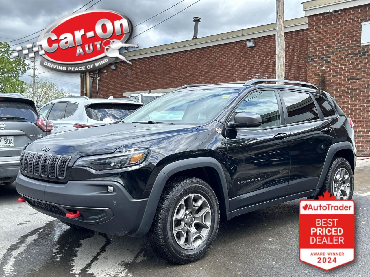 Used 2021 Jeep Cherokee TRAILHAWK 4X4 | HTD LEATHER| CARPLAY| REMOTE START for sale in Ottawa, ON