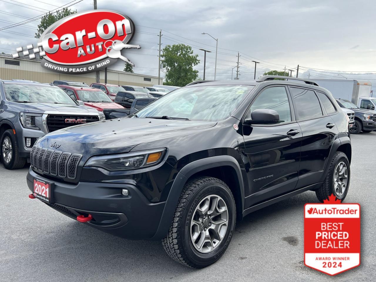 Used 2021 Jeep Cherokee TRAILHAWK 4X4 | 3.2L V6| HTD LEATHER| CARPLAY for sale in Ottawa, ON