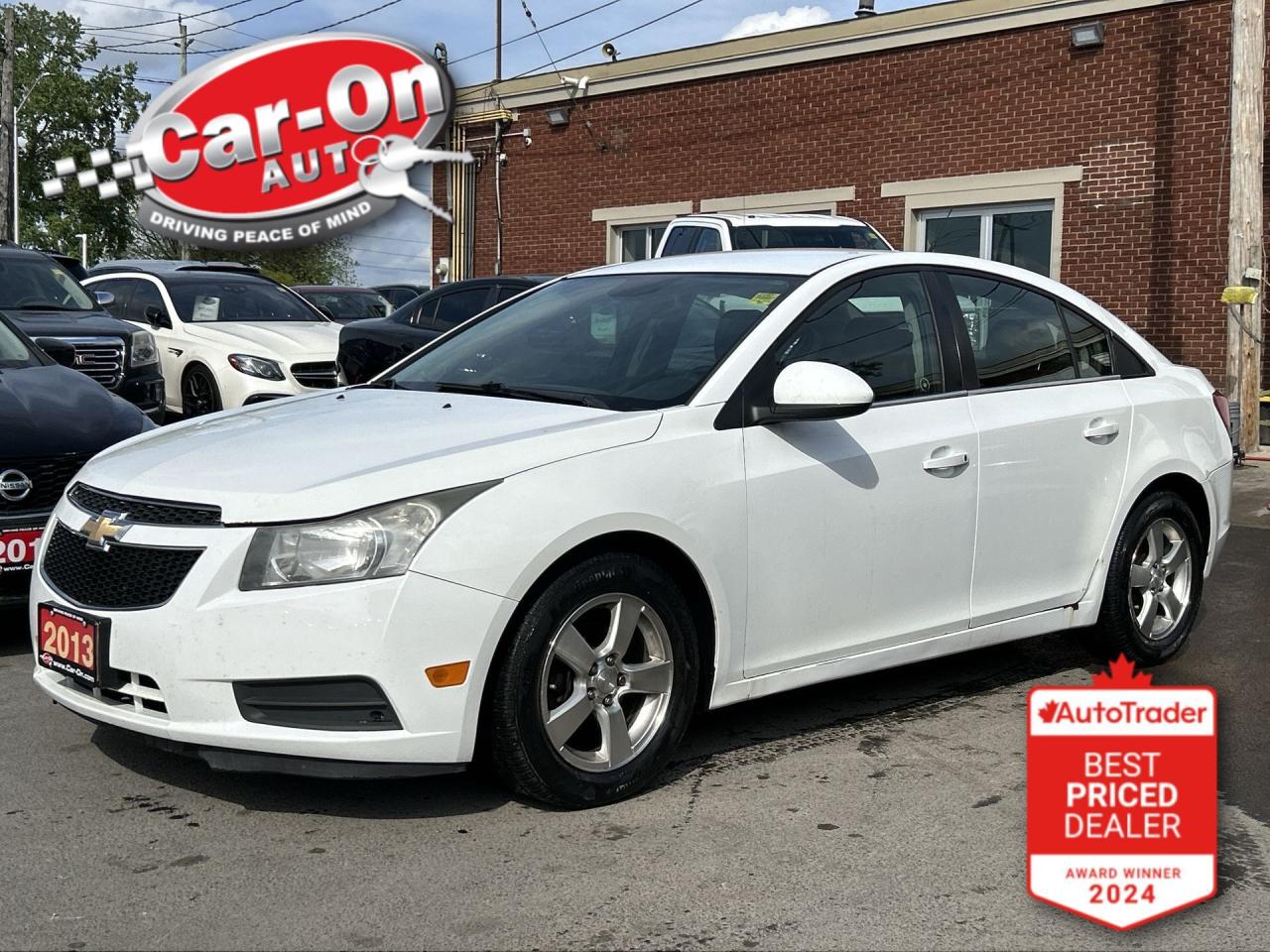 Used 2013 Chevrolet Cruze AUTOMATIC| LEATHER| REAR CAM| 16IN ALLOYS for sale in Ottawa, ON