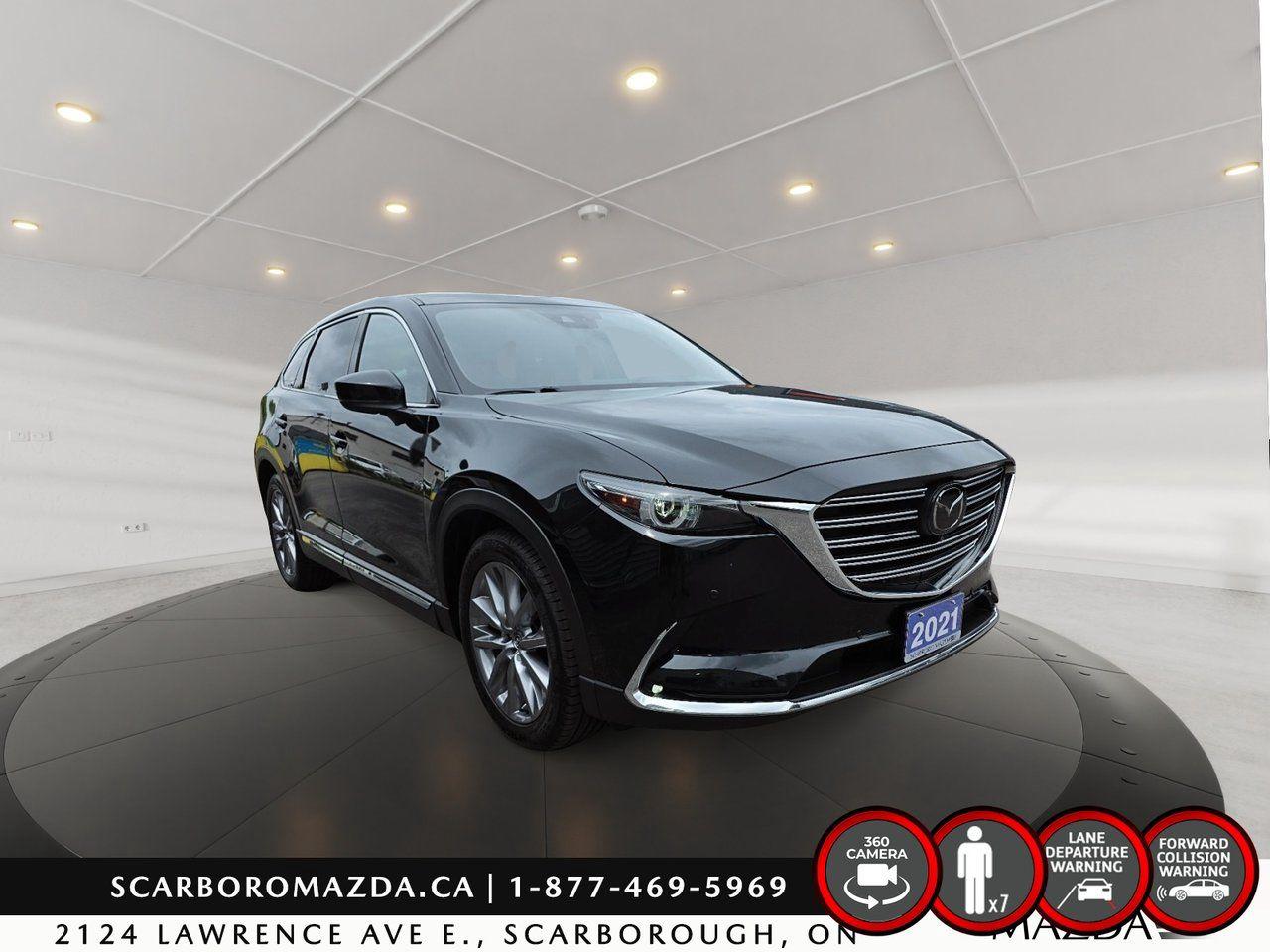Used 2021 Mazda CX-9 7PASSENGERS|AWD|360CAMERA|NAV|SUNROOF|1 OWNER for sale in Scarborough, ON