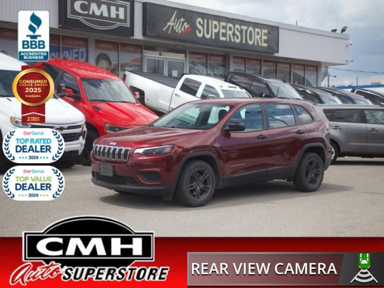 Used 2019 Jeep Cherokee Sport  CAM BLUETOOTH 17-AM-ALLOYS for sale in St. Catharines, ON