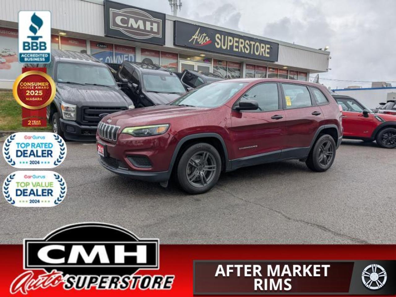 2019 Jeep Cherokee Sport  CAM BLUETOOTH 17-AM-ALLOYS