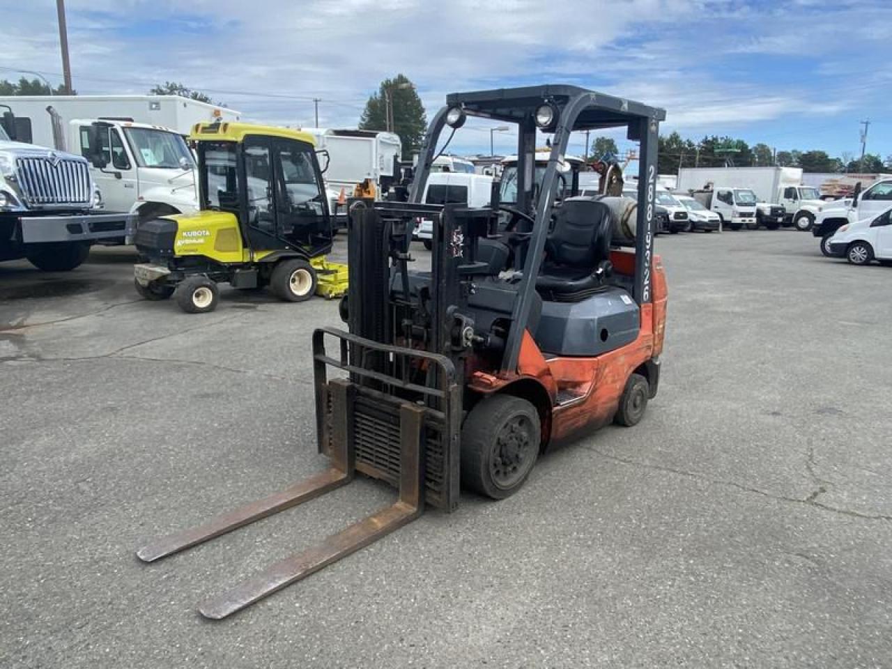 Used 2010 Toyota 7FGGU25 Forklift Propane for sale in Burnaby, BC