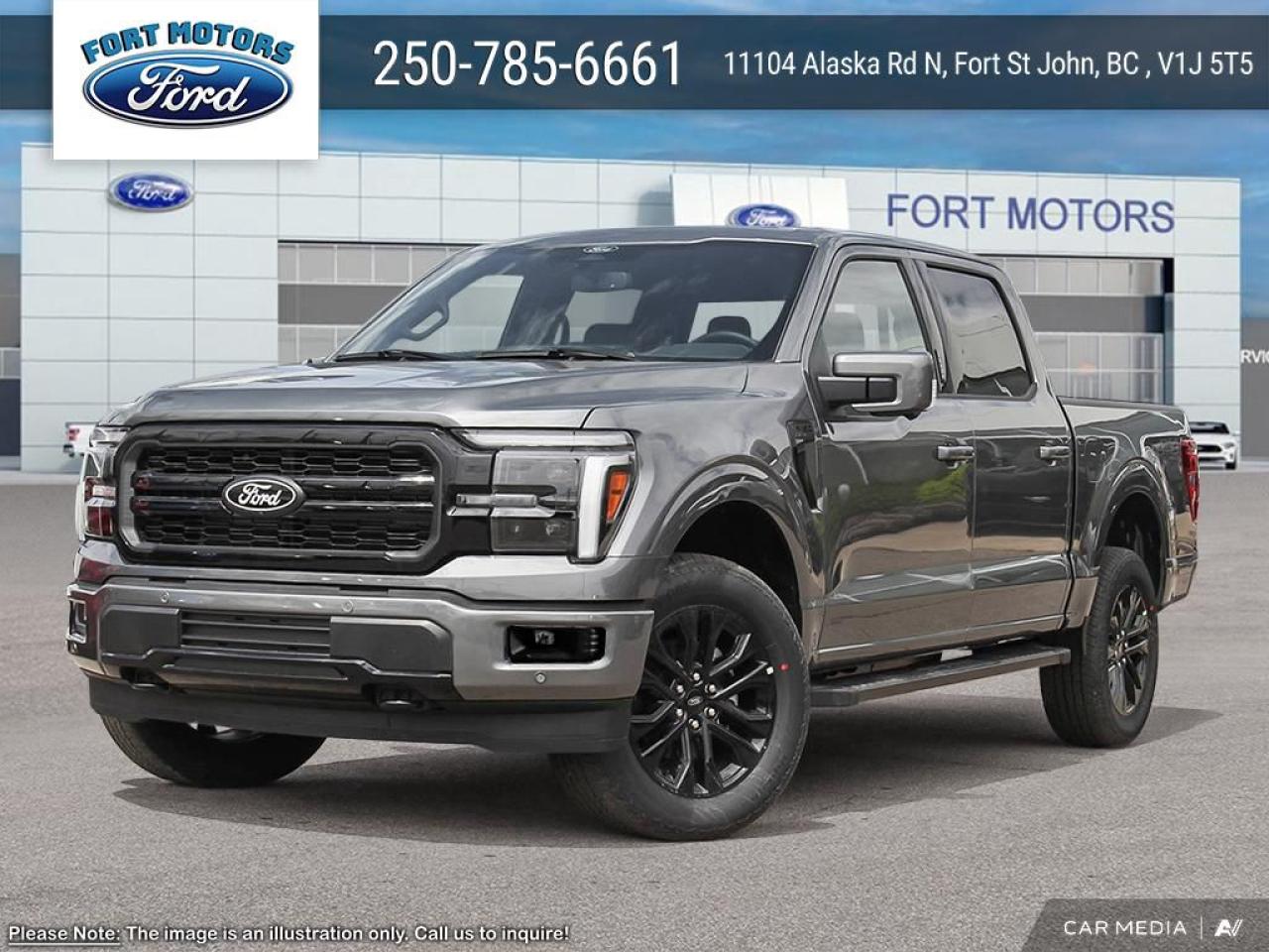 New 2025 Ford F-150 LARIAT® for sale in Fort St John, BC