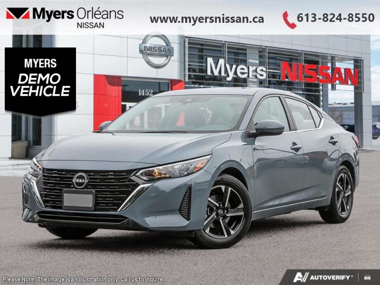 Used 2025 Nissan Sentra SV  - Sunroof - Low Mileage for sale in Orleans, ON