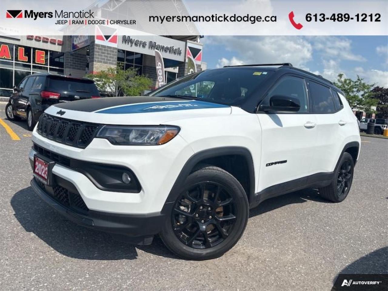 Used 2023 Jeep Compass Altitude  - Leather Seats -  4G Wi-Fi for sale in Ottawa, ON