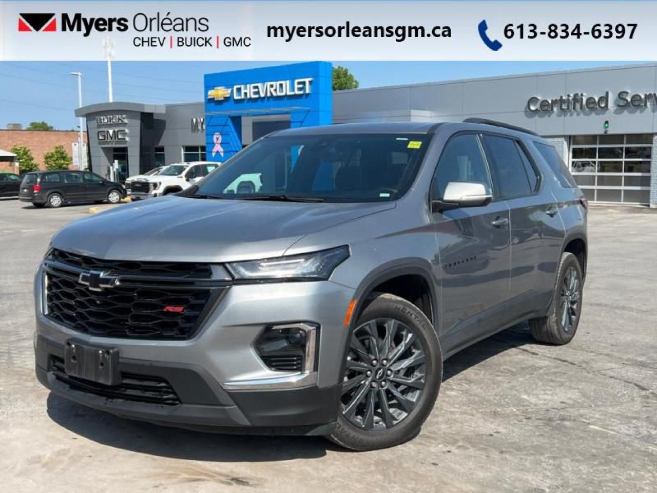 Used 2023 Chevrolet Traverse RS  - Leather Seats -  Premium Audio for sale in Orleans, ON