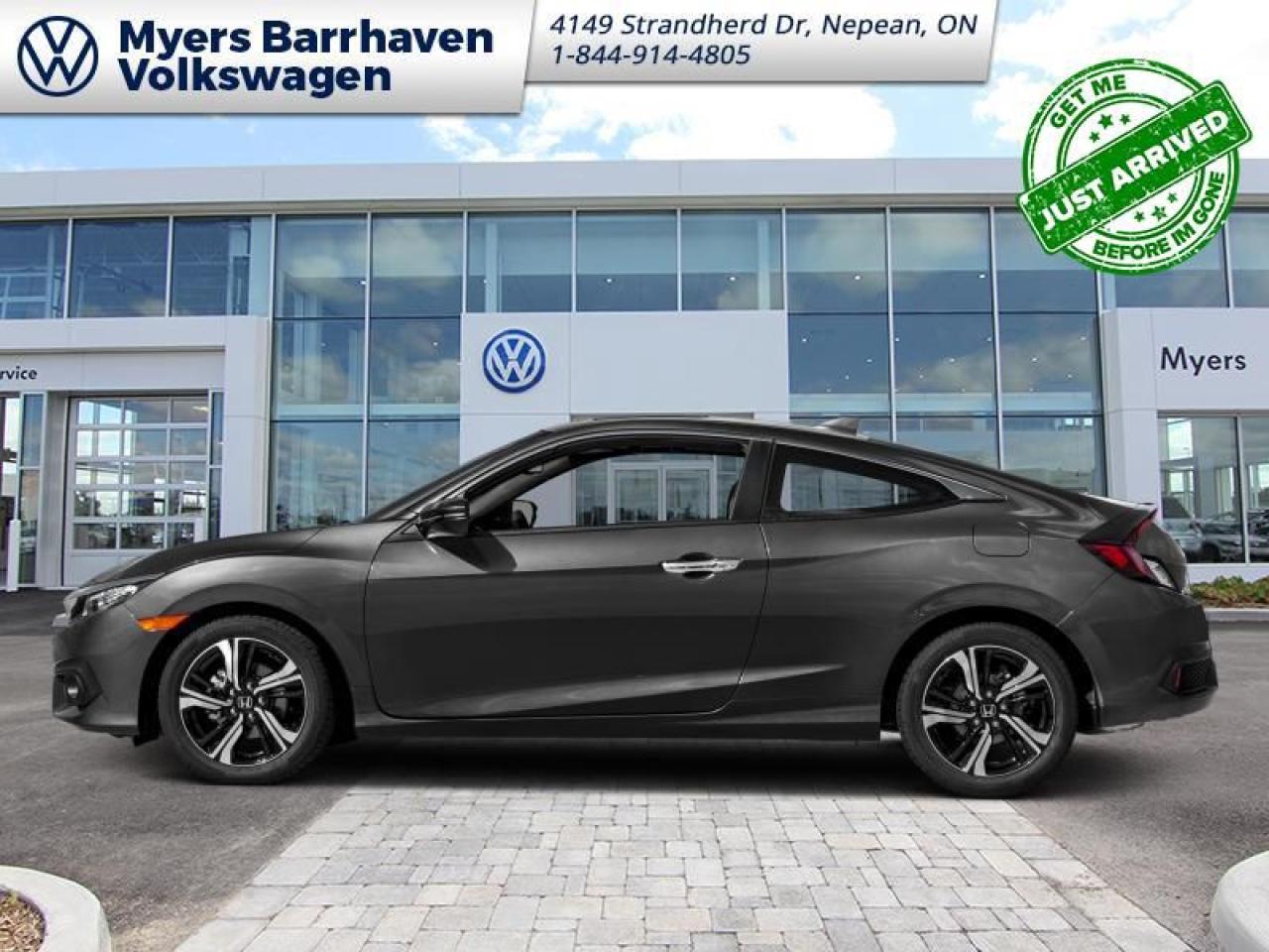 Used 2017 Honda Civic COUPE Touring  - Navigation -  Leather Seats for sale in Nepean, ON