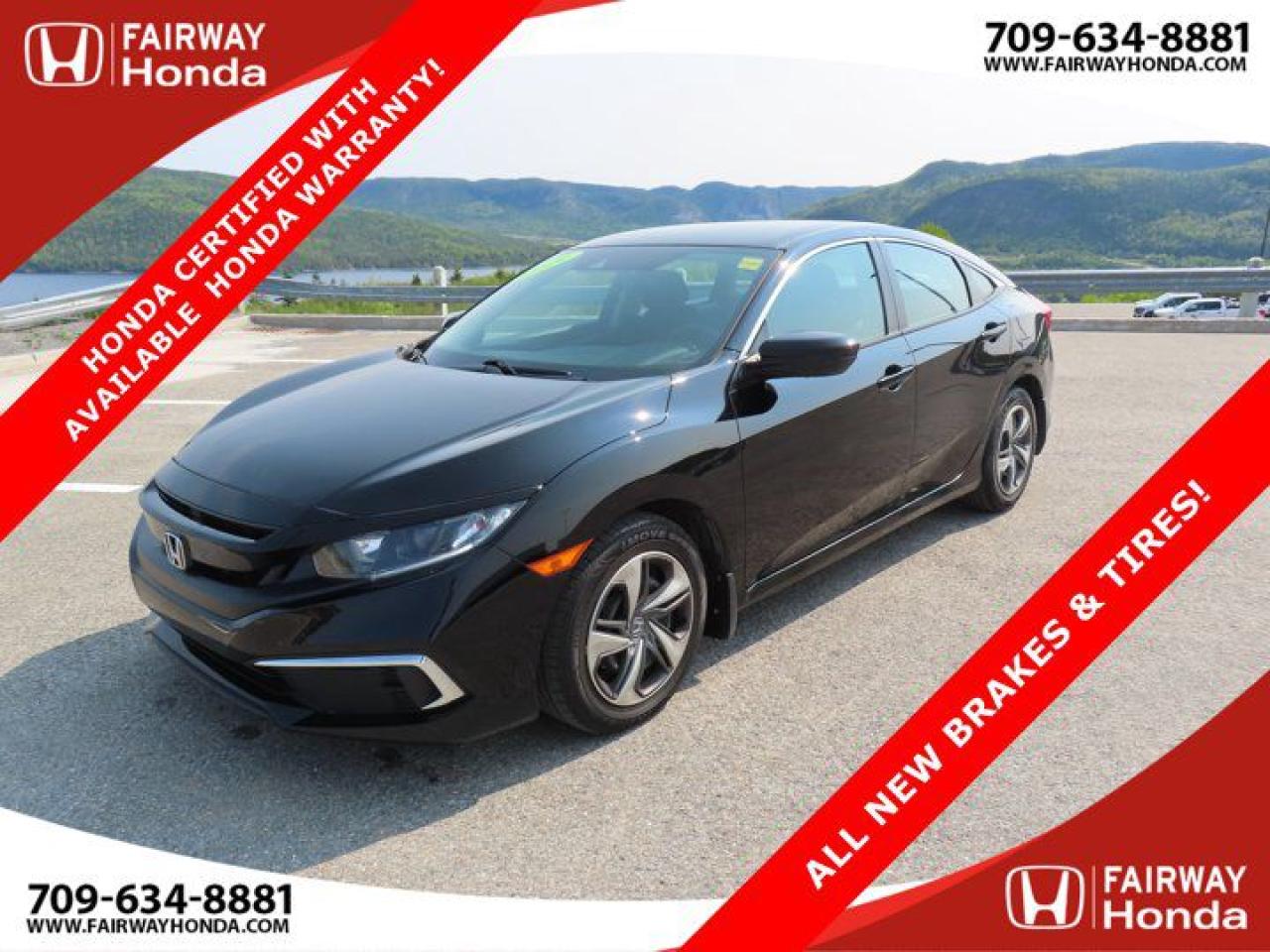 Used 2021 Honda Civic SEDAN LX for sale in Corner Brook, NL