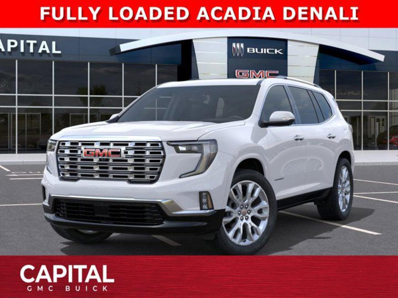New 2025 GMC Acadia Denali AWD for sale in Edmonton, AB