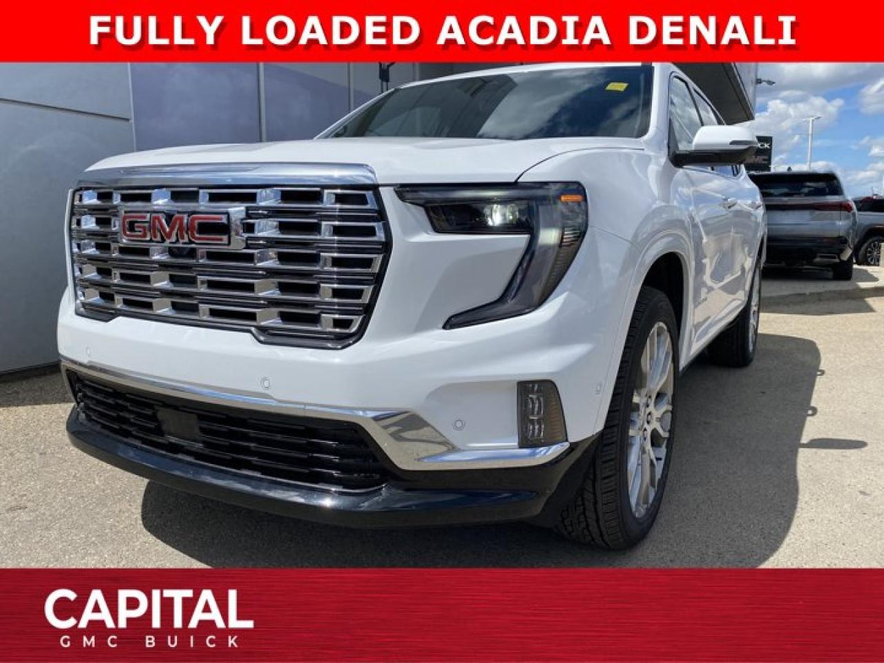 New 2025 GMC Acadia Denali AWD for sale in Edmonton, AB