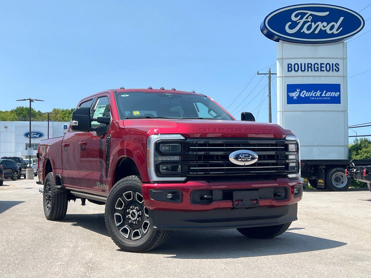 New 2025 Ford F-250 Super Duty SRW PLATINUM 4WD CREW CAB 6.75' BOX for sale in Midland, ON