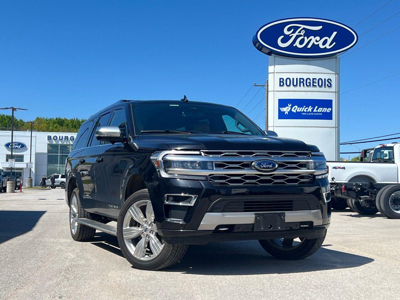 Used 2022 Ford Expedition Platinum Max 4X4 for sale in Midland, ON