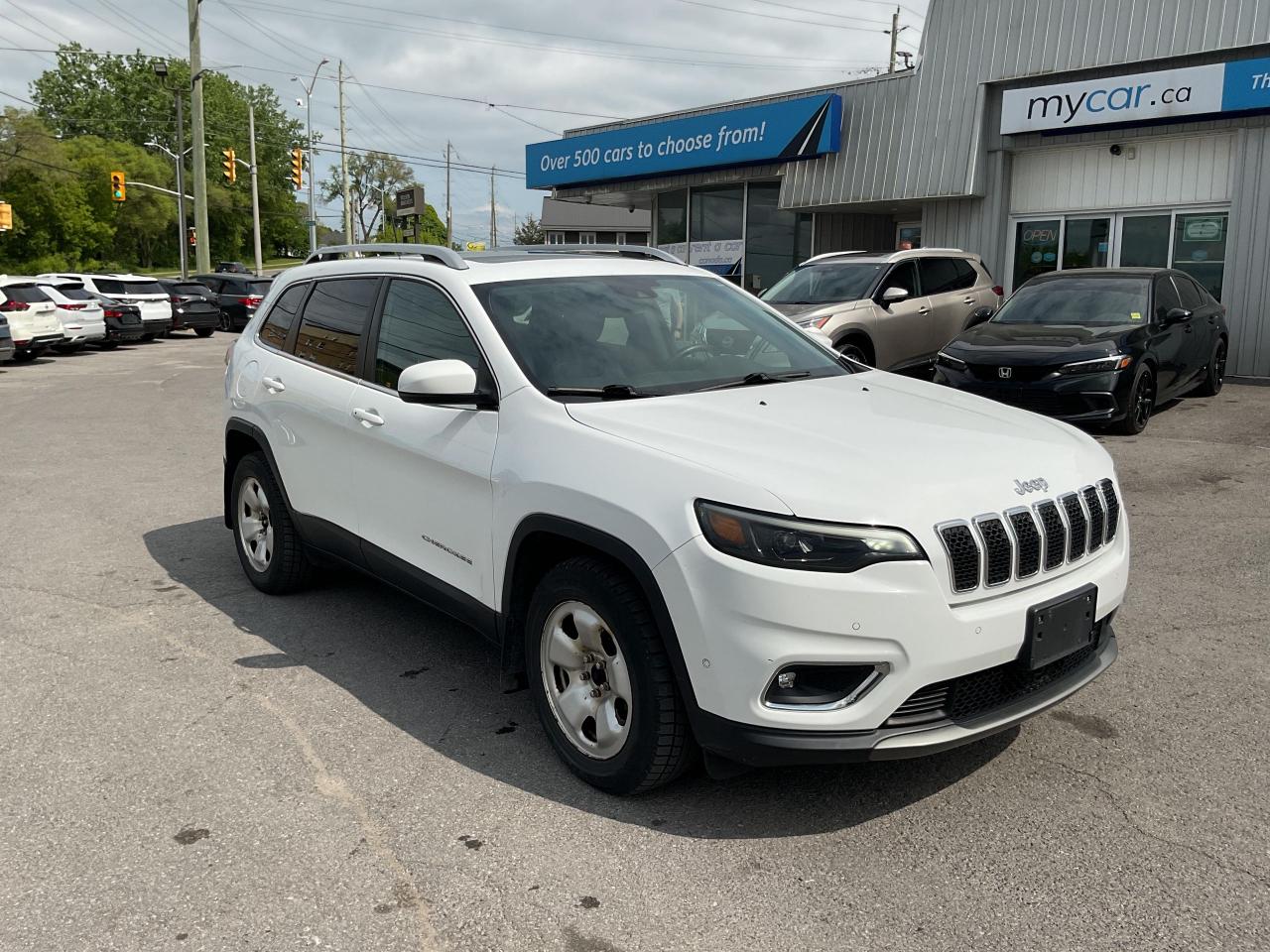 Used 2019 Jeep Cherokee Limited 3.2L LIMITED 4X4!!!!! BACKUP CAM. BLUETOOTH. A/C. CRUISE. PWR GROUP. PERFECT FOR YOU!!! for sale in Kingston, ON