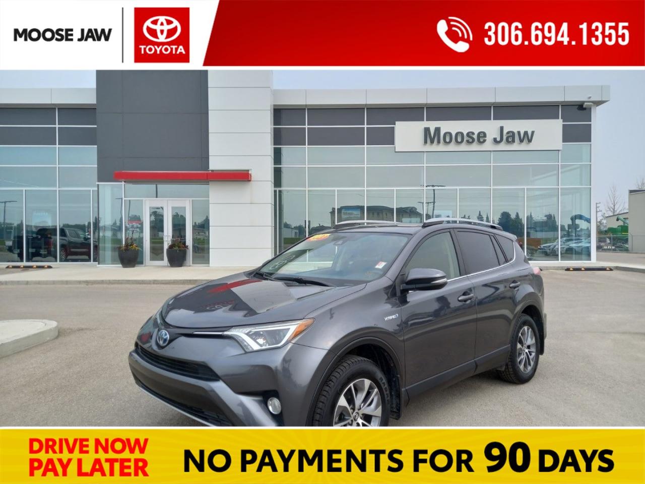 Used 2017 Toyota RAV4 Hybrid LOCAL TRADE,ONLY 72,343 KMS,HYBRID XLE EDITION,7.3 L/100 KMS COMBINED,HEATED POWER SEATS,MOONROOF,BLUETOOTH,RADAR CRUISE CONTROL,BLIND SPOT,REAR CROSS TRAFFIC ALERT,LANE DEPARTURE ALERT,17