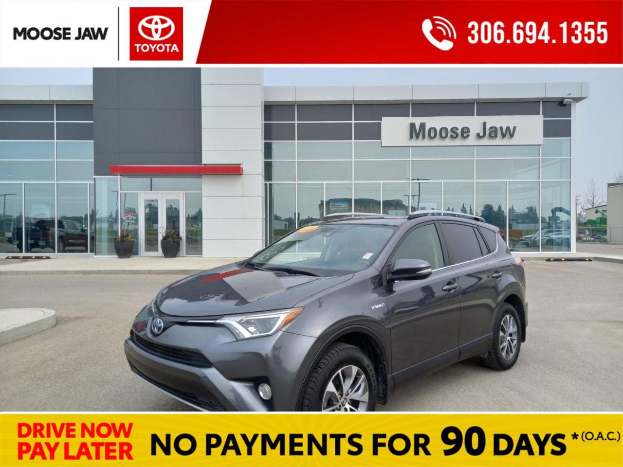 Used 2017 Toyota RAV4 Hybrid LOCAL TRADE,ONLY 72,343 KMS,HYBRID XLE EDITION,7.3 L/100 KMS COMBINED,HEATED POWER SEATS,MOONROOF,BLUETOOTH,RADAR CRUISE CONTROL,BLIND SPOT,REAR CROSS TRAFFIC ALERT,LANE DEPARTURE ALERT,17
