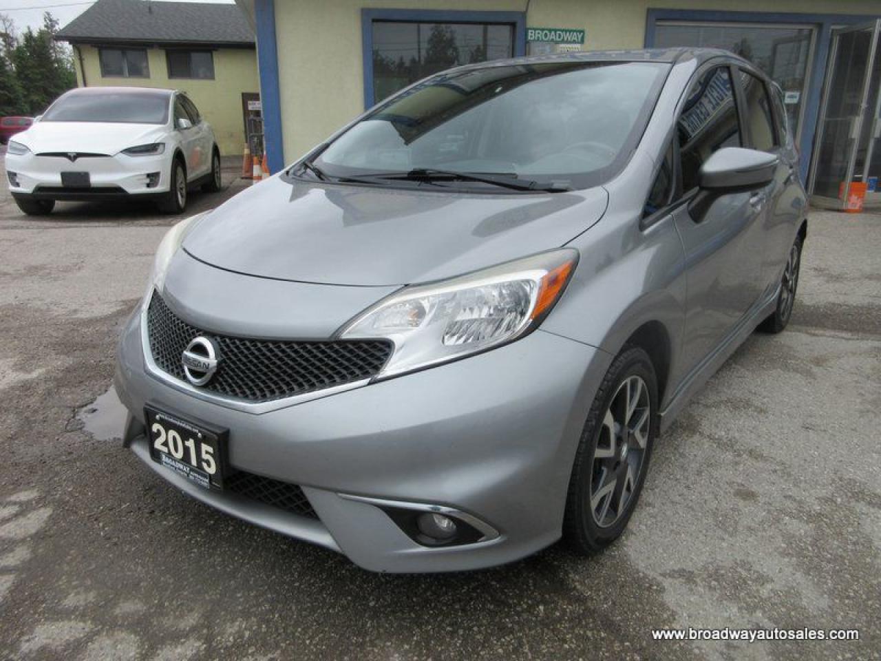 Used 2015 Nissan Versa Note FUEL EFFICIENT SR-VERSION 5 PASSENGER 1.6L - DOHC.. PURE-DRIVE-PACKAGE.. BACK-UP CAMERA.. CD/AUX/USB INPUT.. KEYLESS ENTRY.. for sale in Bradford, ON