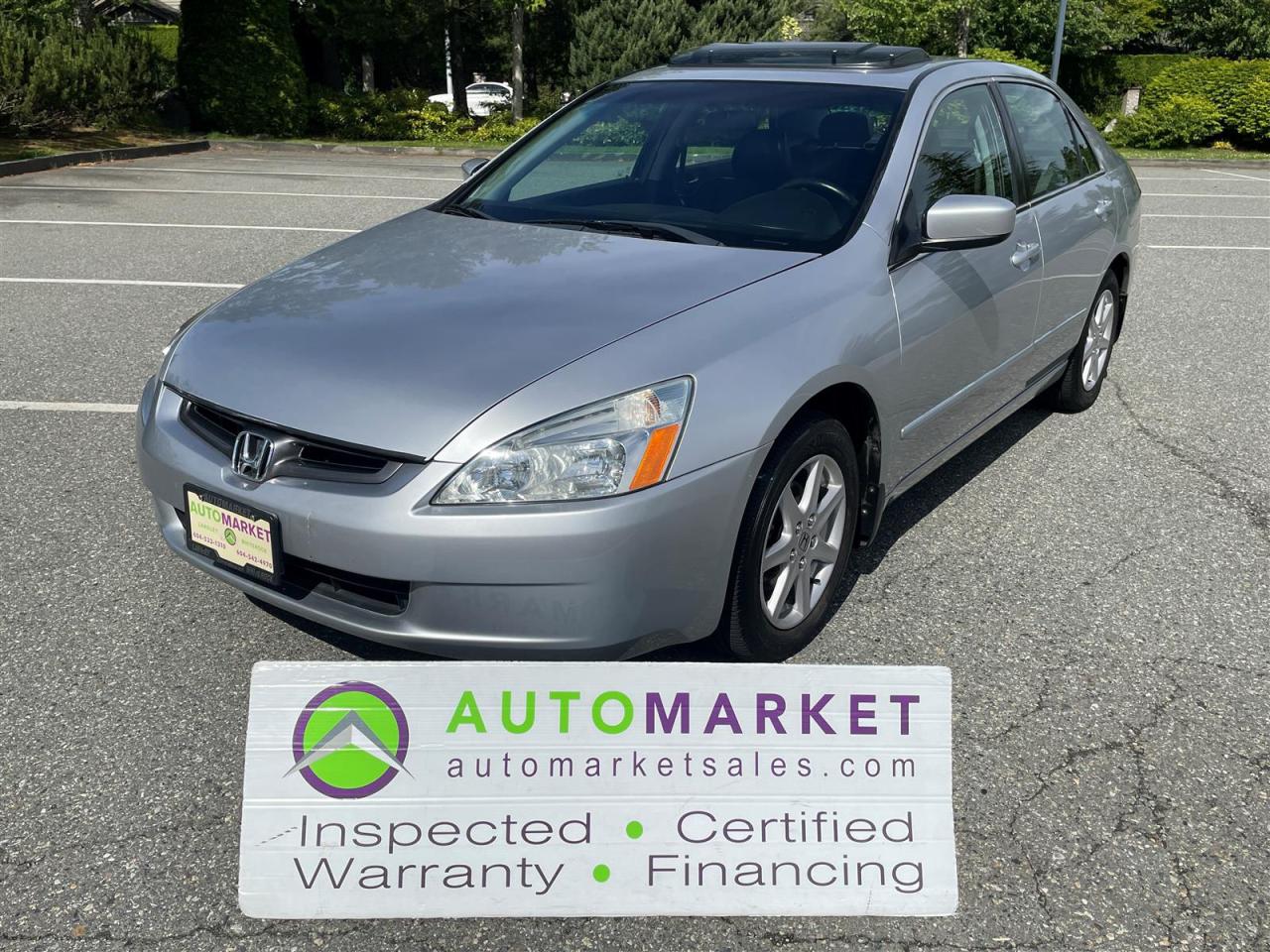 Used 2003 Honda Accord EX-L V6 IMMACULATE, FINANCE, WARRANTY, INSPECTED W/BCAA MBSHP! for sale in Surrey, BC