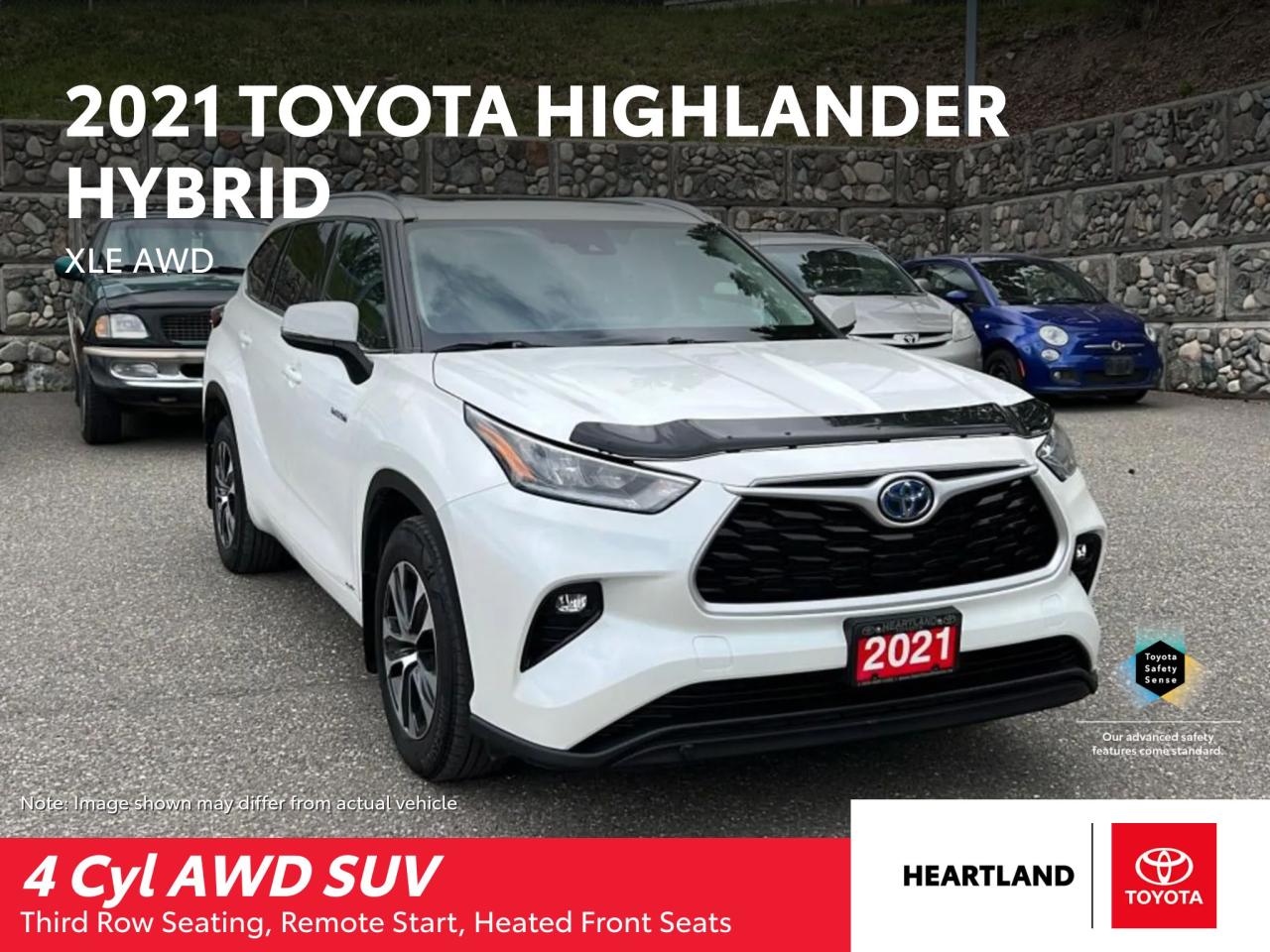 Used 2021 Toyota Highlander XLE for sale in Williams Lake, BC