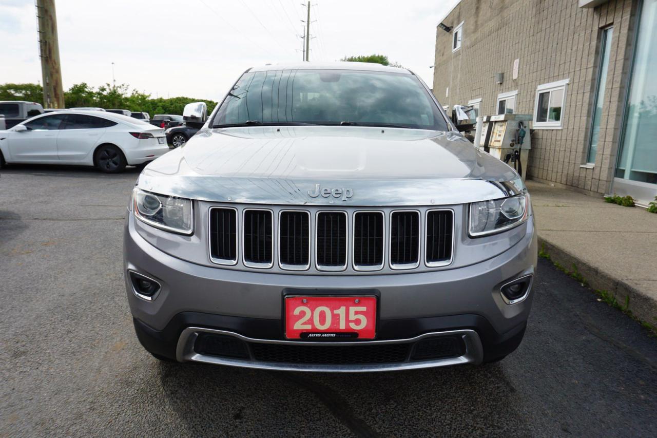 2015 Jeep Grand Cherokee V6 LIMITED 4WD CERTIFIED *FREE ACCIDENT* NAV CAMERA BLUETOOTH LEATHER HEATED SEATS/STEERING SUNROOF CRUISE ALLOYS - Photo #2