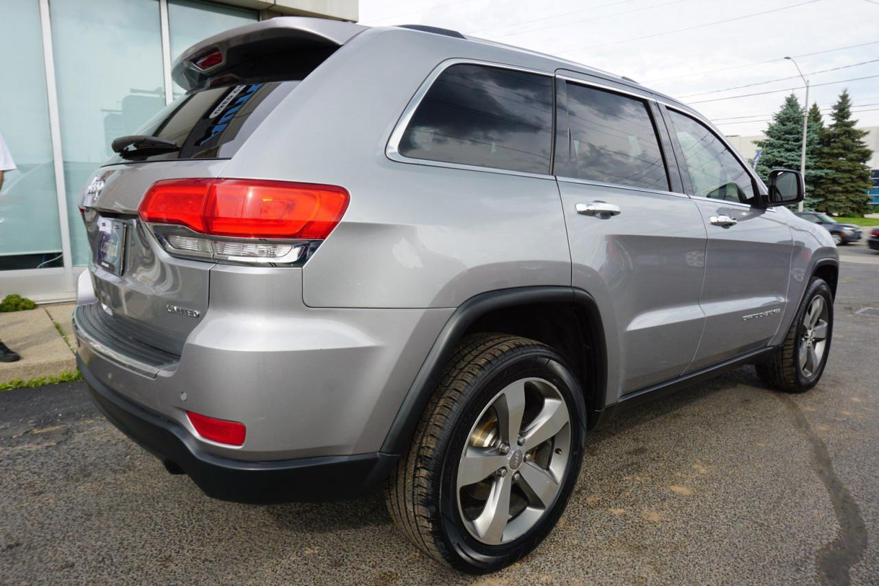 2015 Jeep Grand Cherokee V6 LIMITED 4WD CERTIFIED *FREE ACCIDENT* NAV CAMERA BLUETOOTH LEATHER HEATED SEATS/STEERING SUNROOF CRUISE ALLOYS - Photo #7