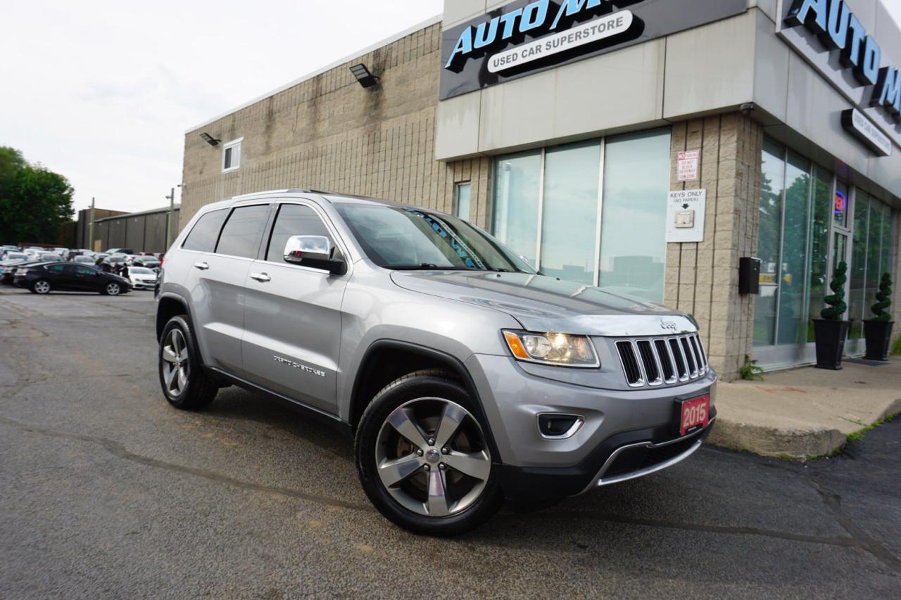 2015 Jeep Grand Cherokee V6 LIMITED 4WD CERTIFIED *FREE ACCIDENT* NAV CAMERA BLUETOOTH LEATHER HEATED SEATS/STEERING SUNROOF CRUISE ALLOYS - Photo #8