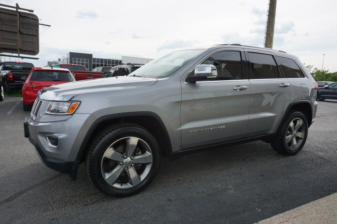 2015 Jeep Grand Cherokee V6 LIMITED 4WD CERTIFIED *FREE ACCIDENT* NAV CAMERA BLUETOOTH LEATHER HEATED SEATS/STEERING SUNROOF CRUISE ALLOYS Photo2