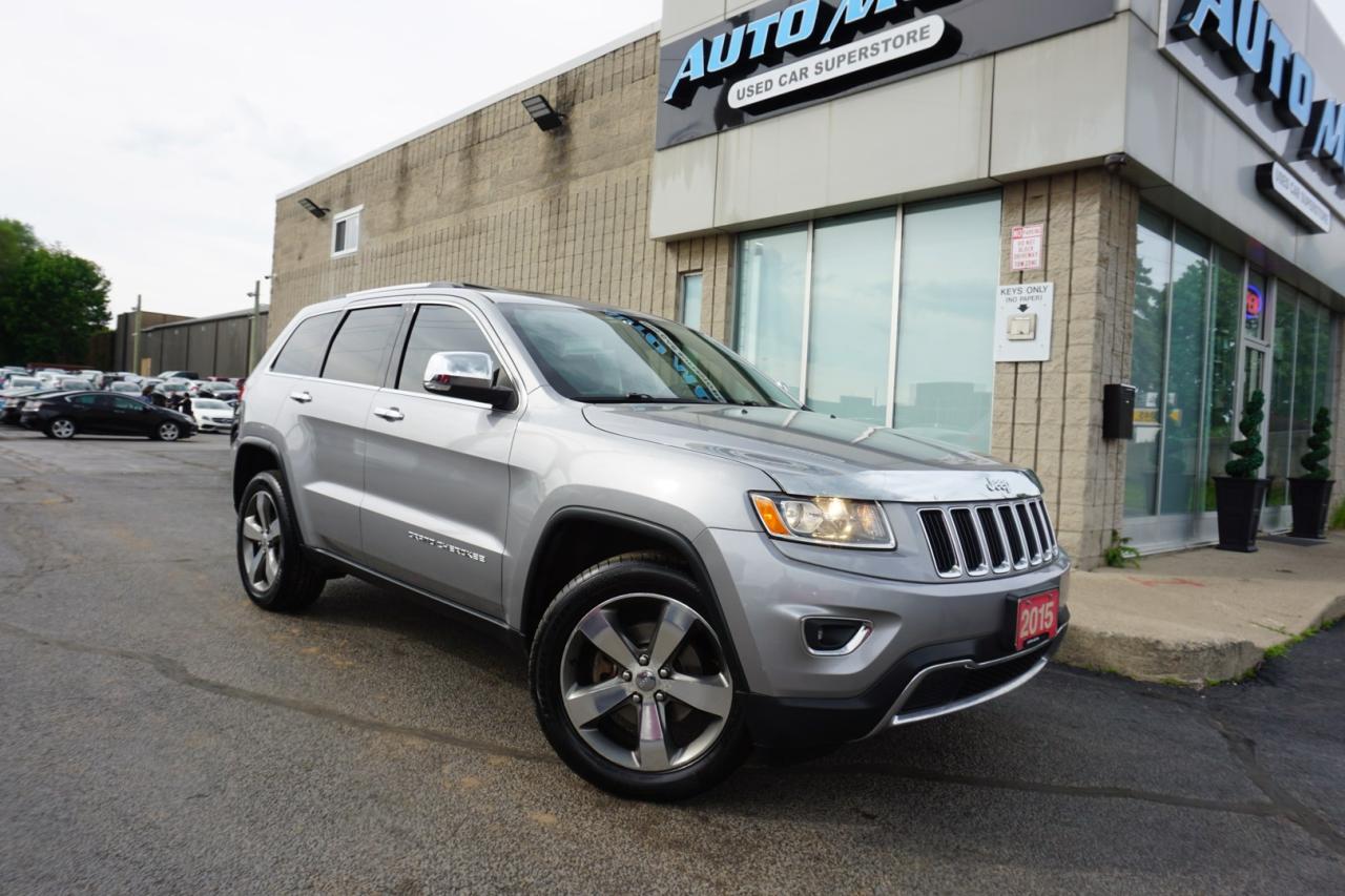 2015 Jeep Grand Cherokee V6 LIMITED 4WD CERTIFIED *FREE ACCIDENT* NAV CAMERA BLUETOOTH LEATHER HEATED SEATS/STEERING SUNROOF CRUISE ALLOYS - Photo #8