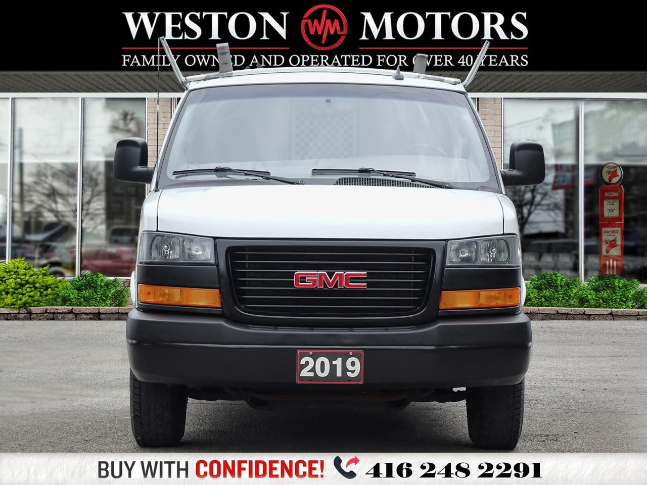 2019 GMC Savana 2500 EXTENDED*ROOF RACK*SHELVING*POWER LOCK & WINDOW - Photo #3