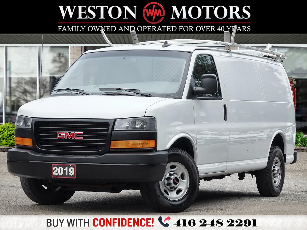 2019 GMC Savana 2500 EXTENDED*ROOF RACK*SHELVING*POWER LOCK & WINDOW - Photo #2
