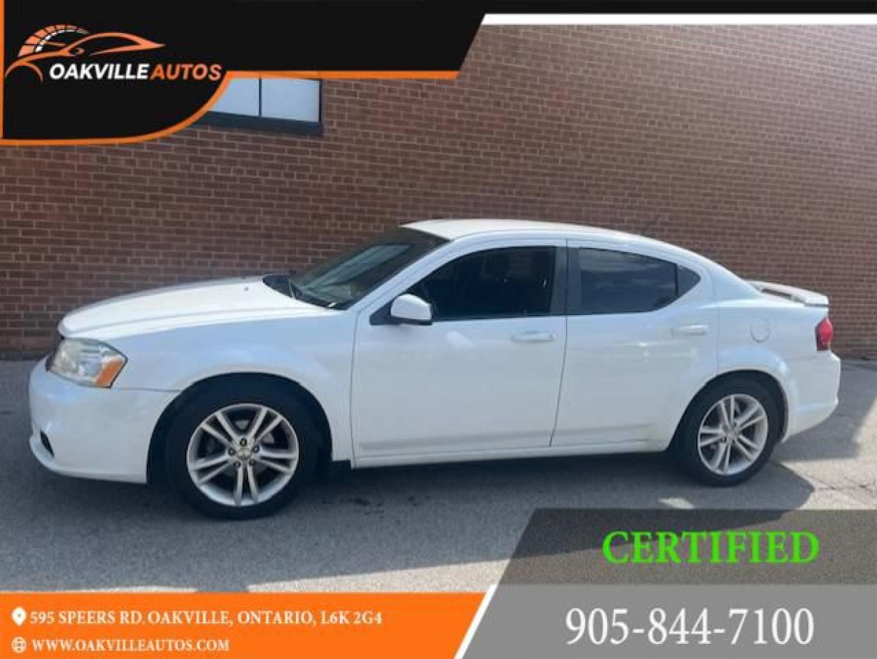 Used 2013 Dodge Avenger 4dr Sdn SXT for sale in Oakville, ON