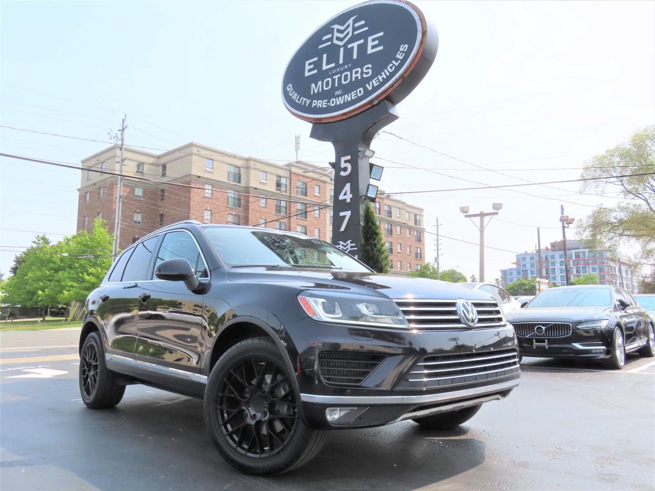 Used 2016 Volkswagen Touareg TDI - DIESEL - NAVIGATION SYSTEM - AWD !!! for sale in Burlington, ON