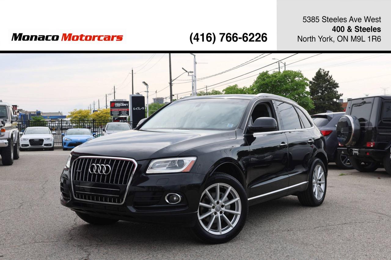 Used 2016 Audi Q5 TECHNIK - PANOROOF|NAVI|CAMERA|BLINDSPOT|2xRIM&TIRE for sale in North York, ON