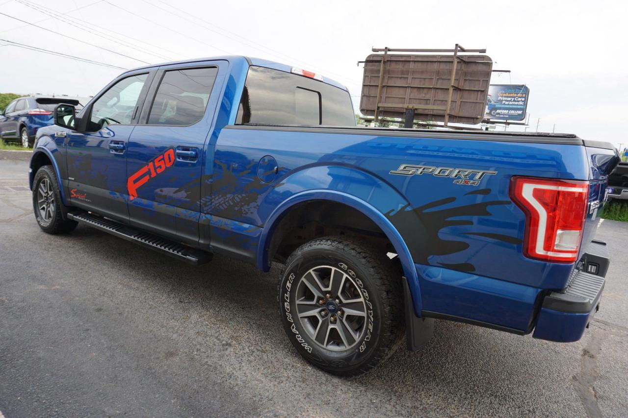 2017 Ford F-150 3.5L V6 SPORT 4WD CERTIFIED *FREE ACCIDENT* CAMERA BLUETOOTH HEATED SEATS CRUISE ALLOYS - Photo #4