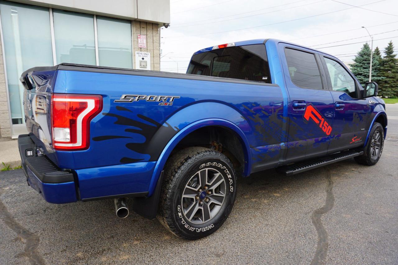 2017 Ford F-150 3.5L V6 SPORT 4WD CERTIFIED *FREE ACCIDENT* CAMERA BLUETOOTH HEATED SEATS CRUISE ALLOYS - Photo #7