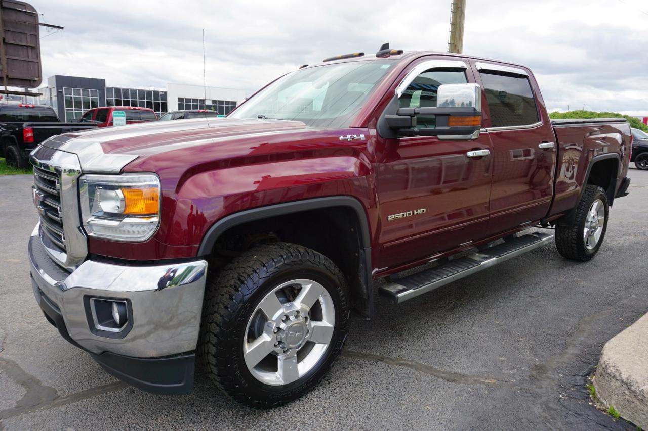 2017 GMC Sierra 2500 HD 6.0L V8 SLE CREW 4WD CERTIFIED *FREE ACCIDENT* CAMERA BLUETOOTH POWER HEATED CRUISE RUNNING BOARDS Photo2