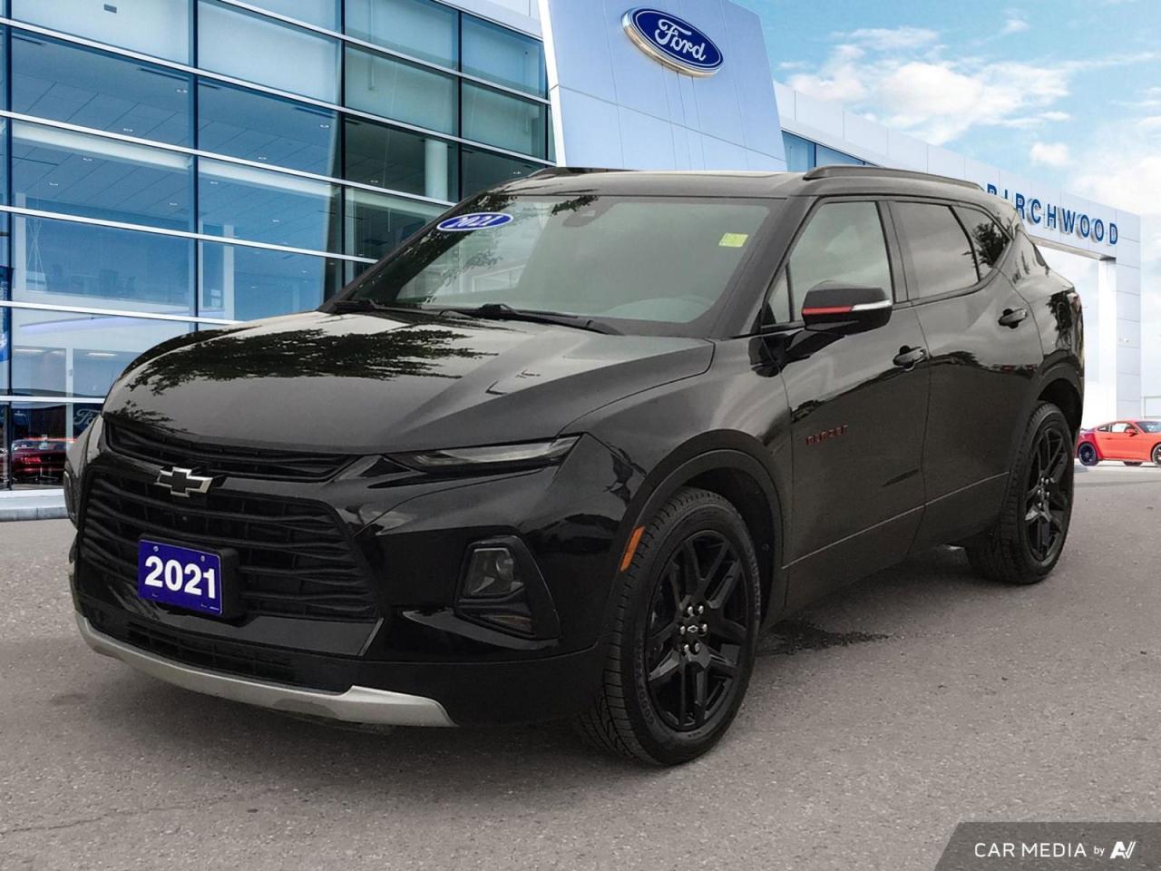 Used 2021 Chevrolet Blazer True North AWD Red Line | Local Vehicle | Leather | Moonroof for sale in Winnipeg, MB