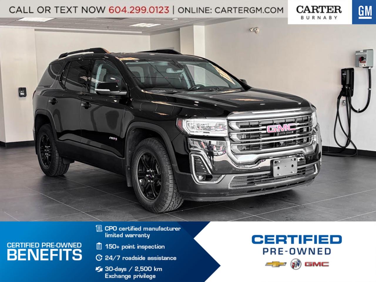 Used 2022 GMC Acadia POWER/MEMORY/HEAT SEAT| SUN ROOF | 6 PASSENGERS for sale in Burnaby, BC