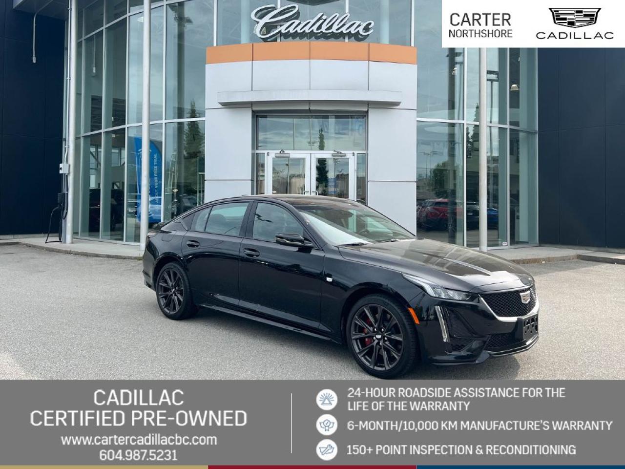Used 2024 Cadillac CTS SPORT AWD | Ventilated Seats/Driver Assist Pkg/HUD for sale in North Vancouver, BC