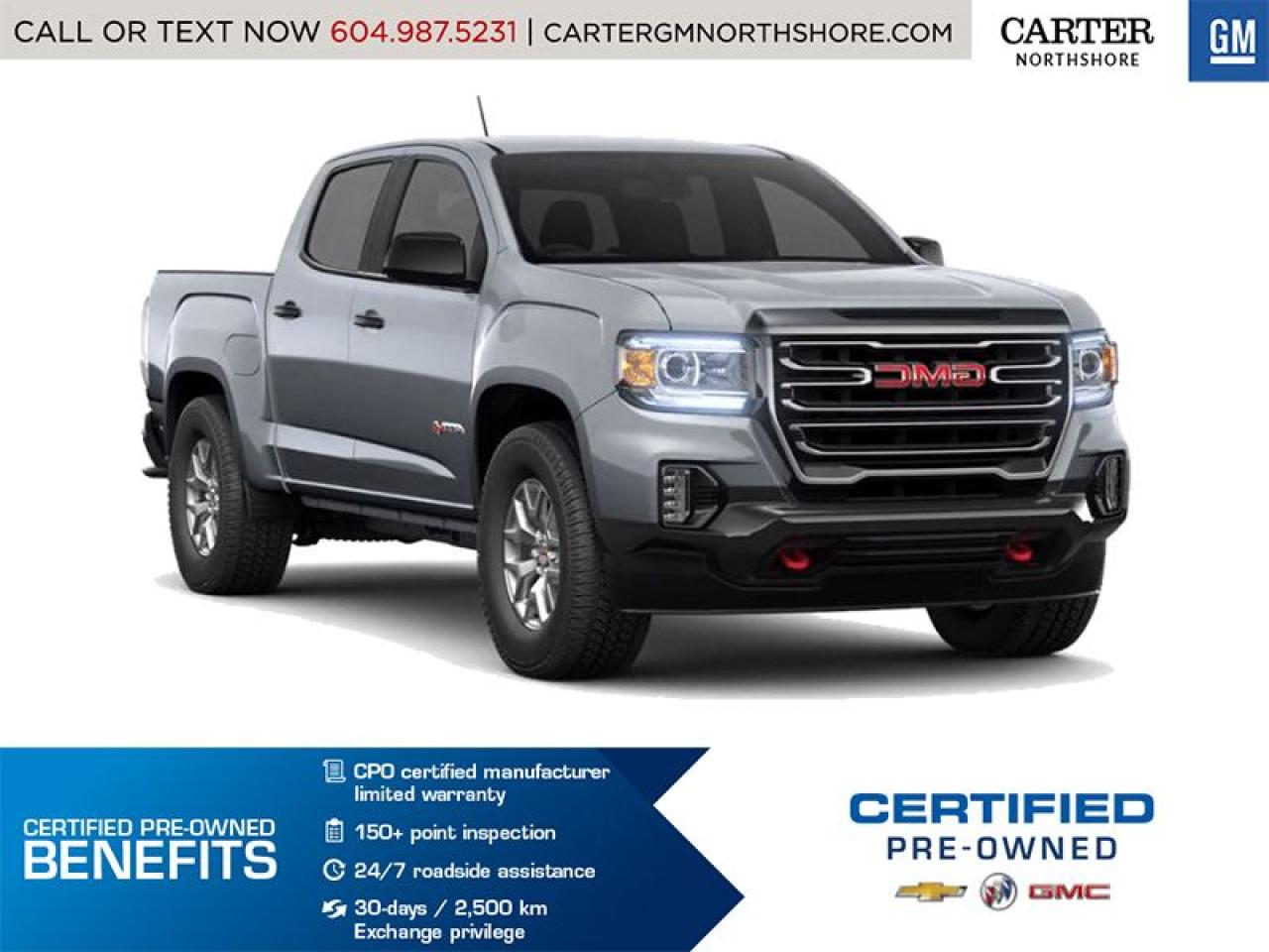 Used 2021 GMC Canyon ELEVATION 4WD | Auto Climate Ctrl/Tow Haul Mode for sale in North Vancouver, BC