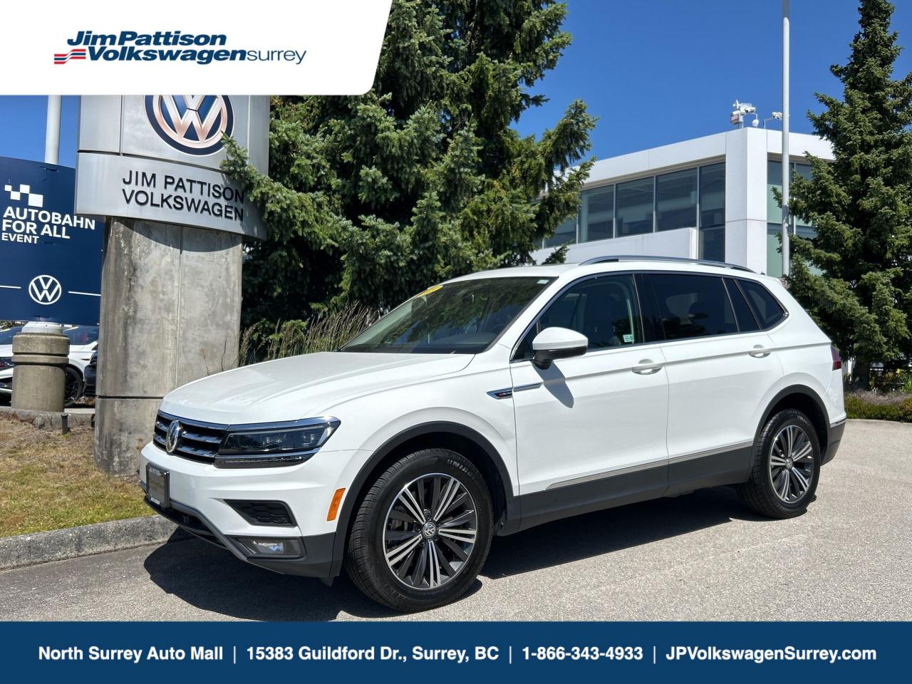 Used 2018 Volkswagen Tiguan Highline 4MOTION for sale in Surrey, BC