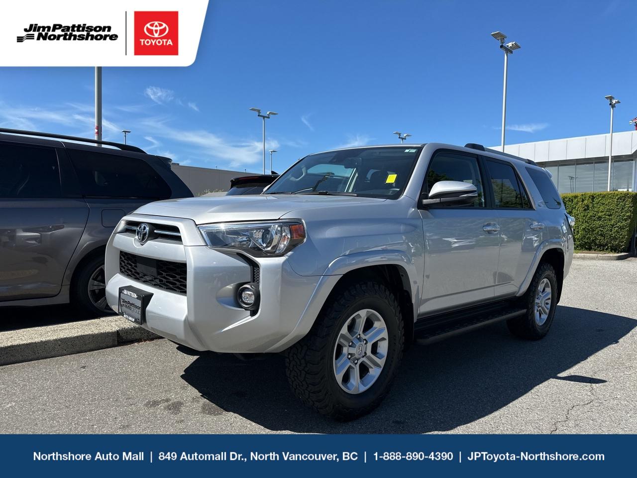 Used 2021 Toyota 4Runner SR5 7 Passenger, Certified for sale in North Vancouver, BC